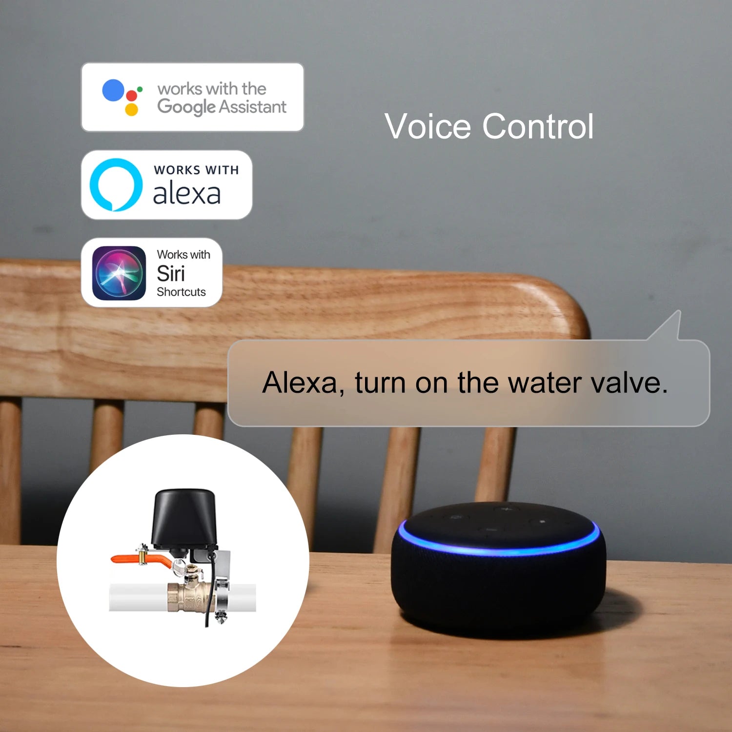 ZigBee Water/Gas Valve Remote Control System For Gate Plant Timer Garden Irrigation Tuya Smart Life Alexa Google Home Automatic Zpaxo