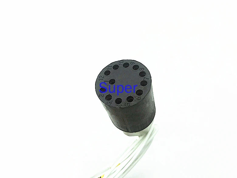 Micro 12-pin Watertight Connector Male and Female Plug Socket MCIL12F Underwater Pressure-resistant Connector Same as SUBCONN Zpaxo