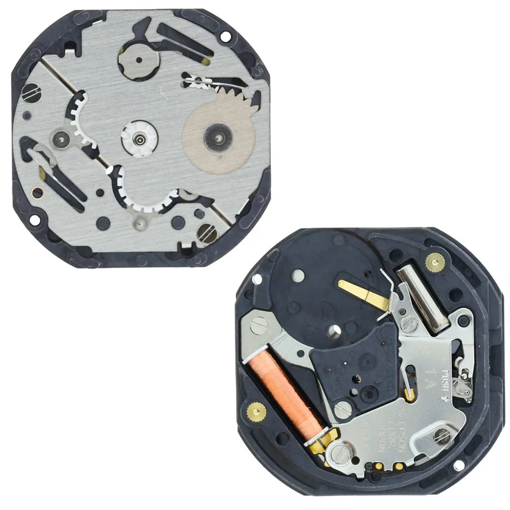 10 3 Eyes Hands Quartz Watch Movement Replacement Spare Part Japan