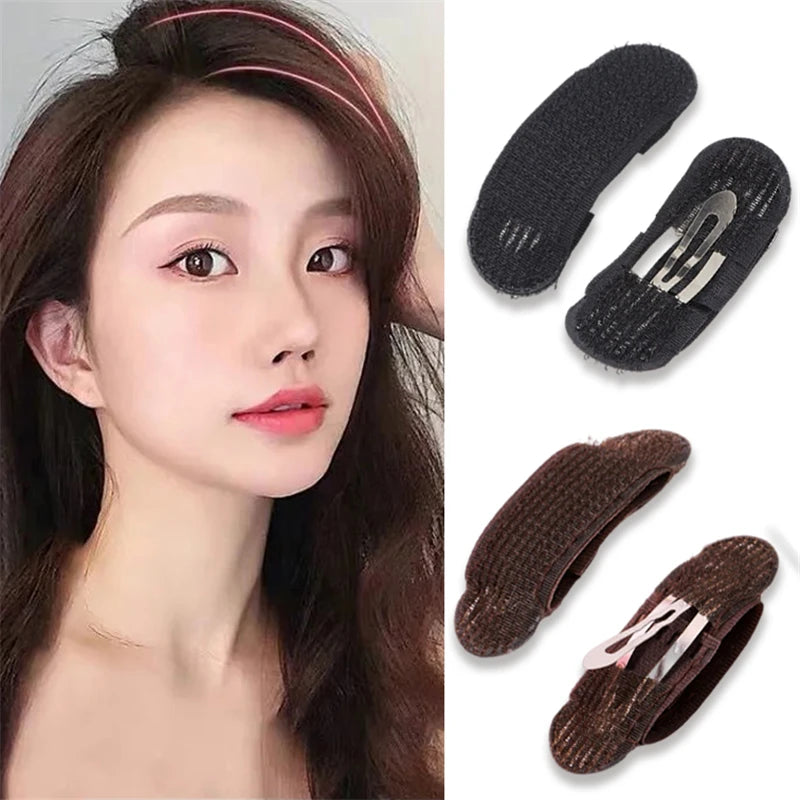 Fluffy BB Hair Clip For Women 2 Pieces/Set BB Hair Clip Hair Fluffy Mat Roots Pad Sponge Hair Care & stereotypes Styling Tools Zpaxo