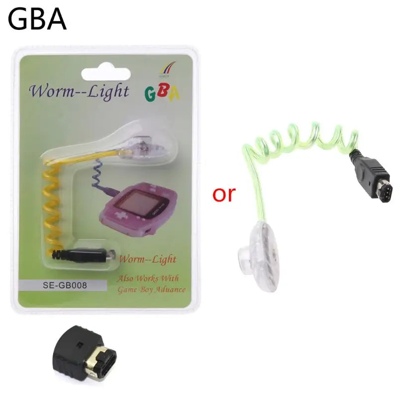 Flexible Worm Light Illumination LED Lamps Nintend Gameboy GBA GBC