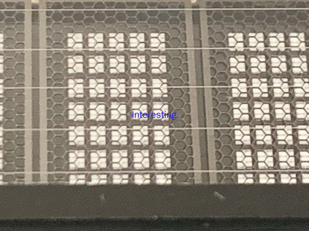 C51 STM32 VFD Display Module 8-bit Dot Matrix Display Module VFD Fluorescent Screen Serial Port Zpaxo