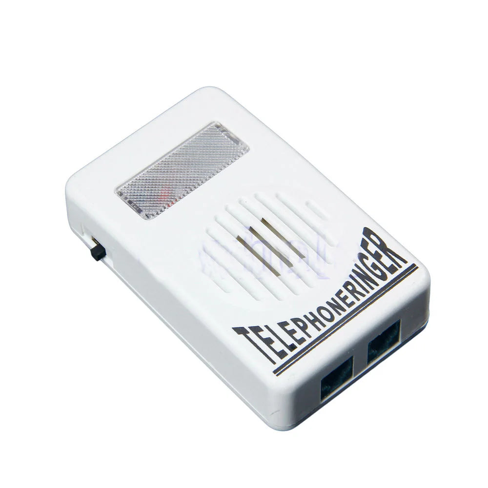 Extra-loud Ringer Sound Telephone Phone Amplifier Strobe Light