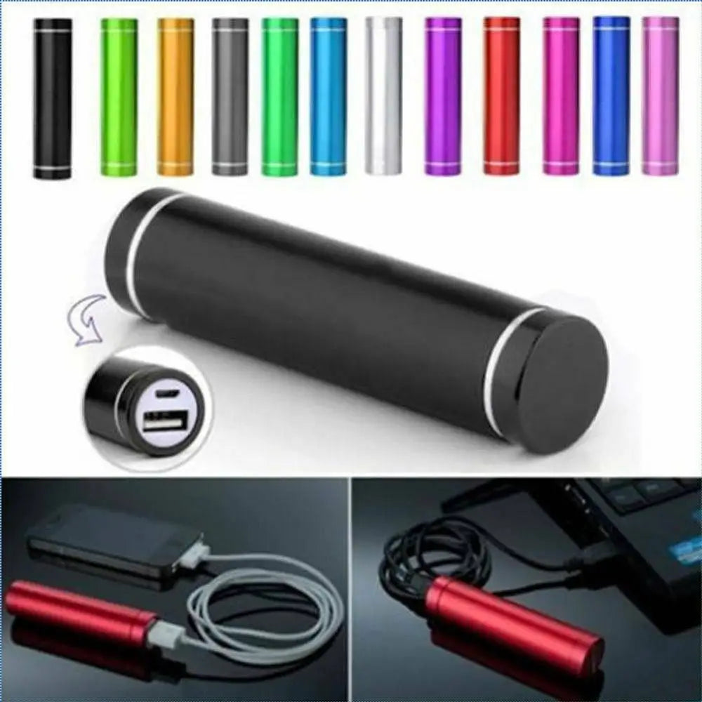 Metal USB 5V Power Bank Box 1X 18650 Battery DIY Charger Cell Phone