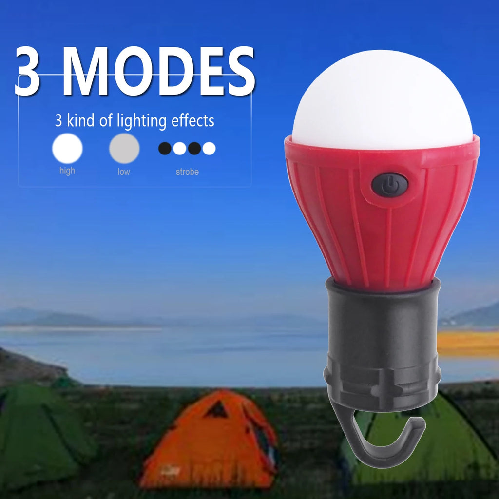 Portable LED Camping Lantern with Hanging Hook | Waterproof