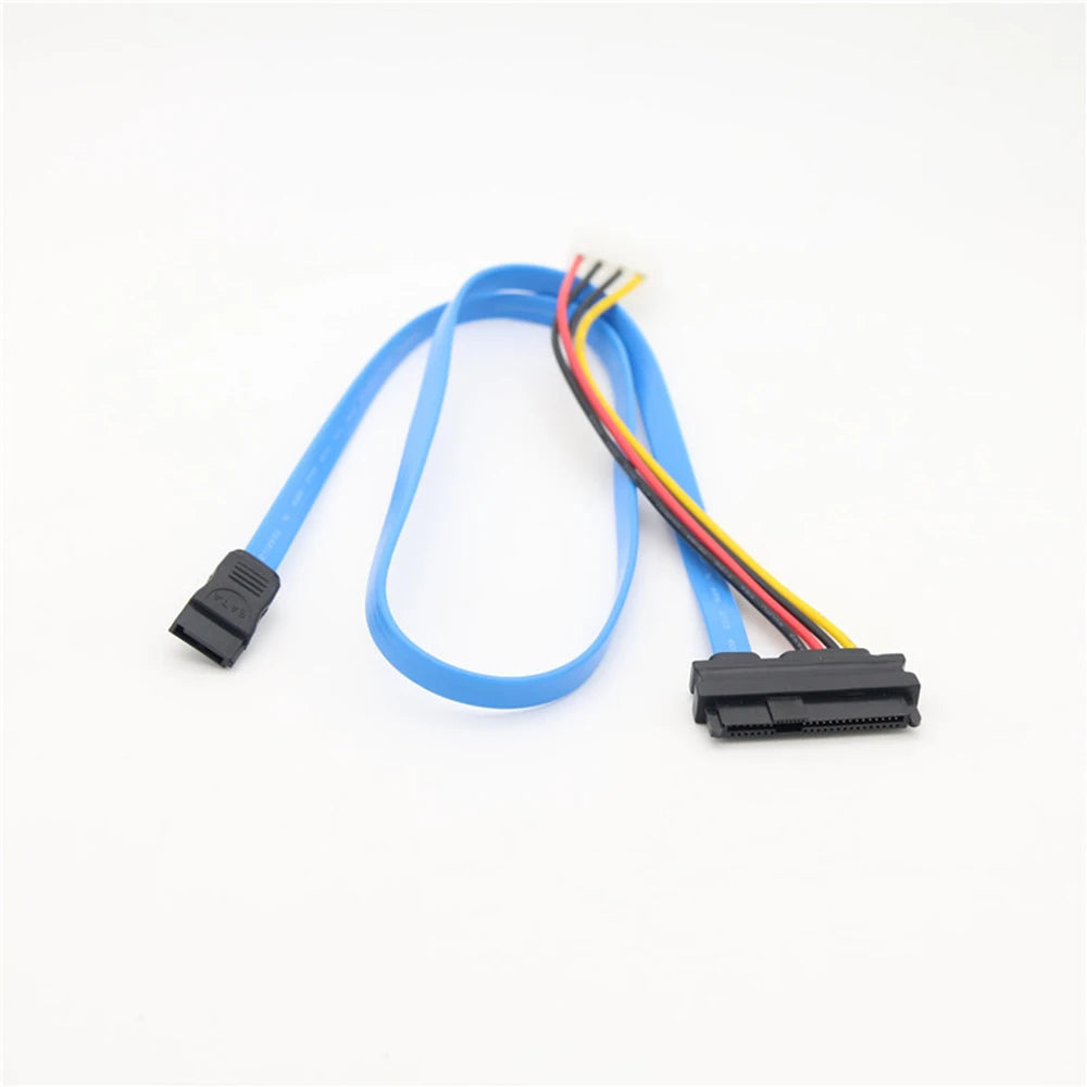 ATA To SAS 7 Pin SATA 29 Pin & 4 Pin Cable Male Connector Adapter Converter For Hard Disk Drive Power Cable Adapter Zpaxo