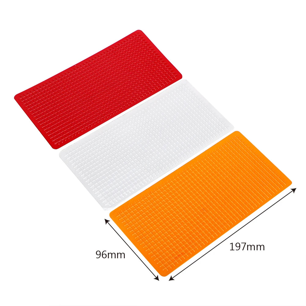 Car Repair Tools for Turn Signal Light Headlight Taillights Side Marker Lamp Lens Clear Sets Stickers DIY Automobile Accessories Zpaxo