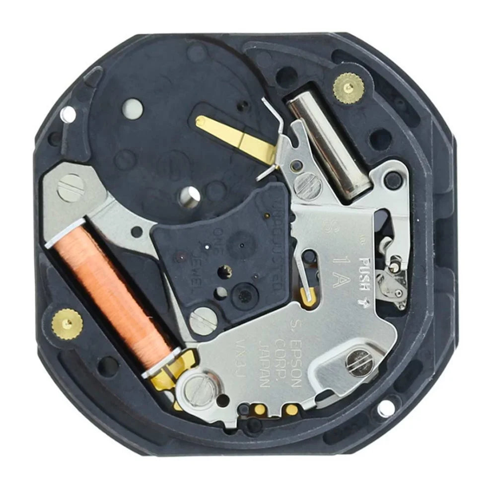 10 3 Eyes Hands Quartz Watch Movement Replacement Spare Part Japan