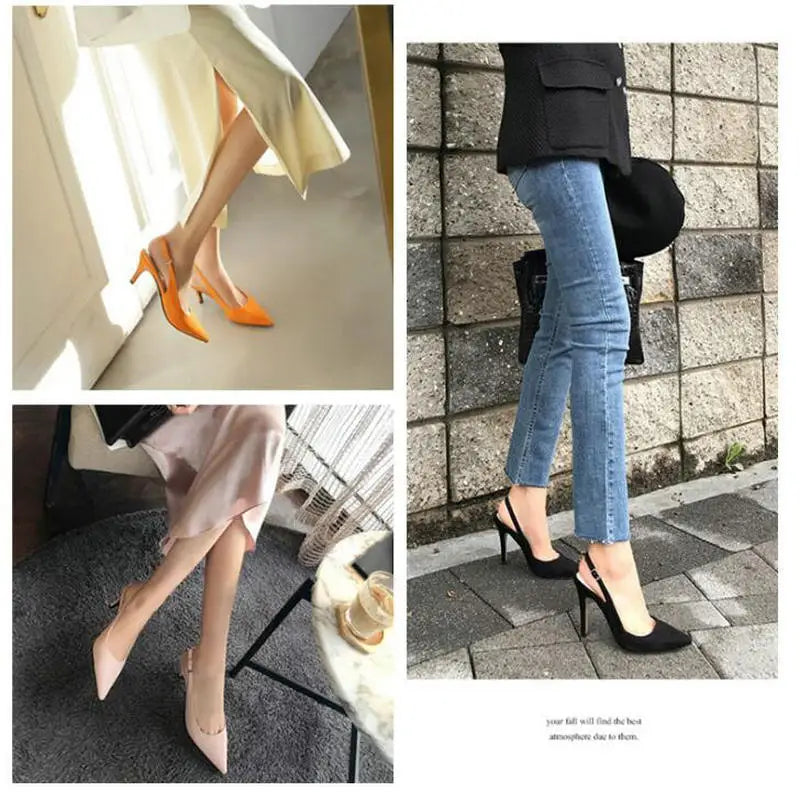 Women shoes Elegant Multicolor Suede Sexy Red High Heels Pumps & Sandals Dress Party OL Pump Valentine women party shoes Zpaxo