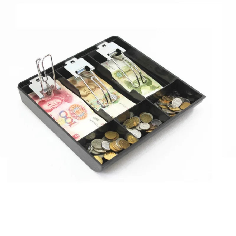 Money Counter Case Plastic Metal Hard Cash Register Box Classify Zpaxo