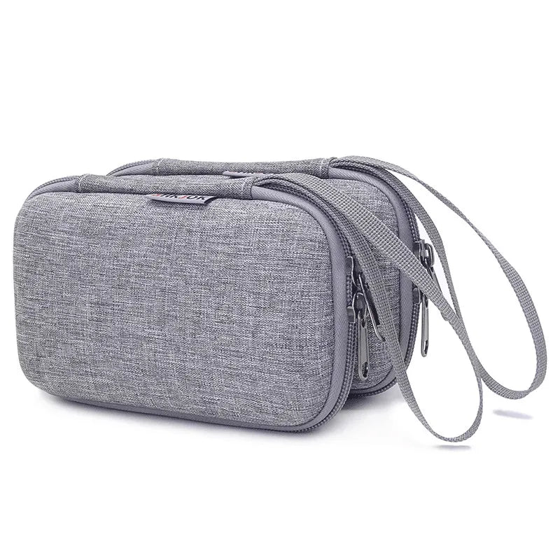 Hard Travel Electronic Organizer Case for Power Adapter Chargers Cables Power Bank USB Flash Disk SD Card Portable Accessories Zpaxo