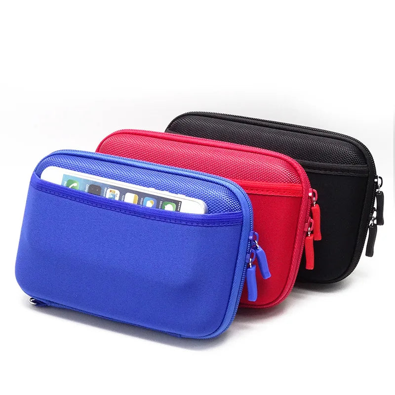 Cable Organizer Bag Headphones Case Power Bank Case Electronic Gadget Organizer Cable Bag USB Wires Charger Digital Storage Box Zpaxo