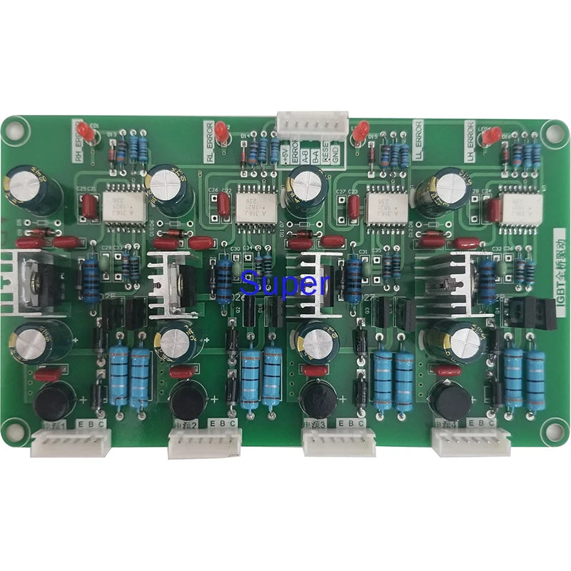 General-purpose IGBT Full H-bridge Four-channel Positive Voltage Drive Module Controlled Negative Pressure Shut-off Circuit Boar Zpaxo