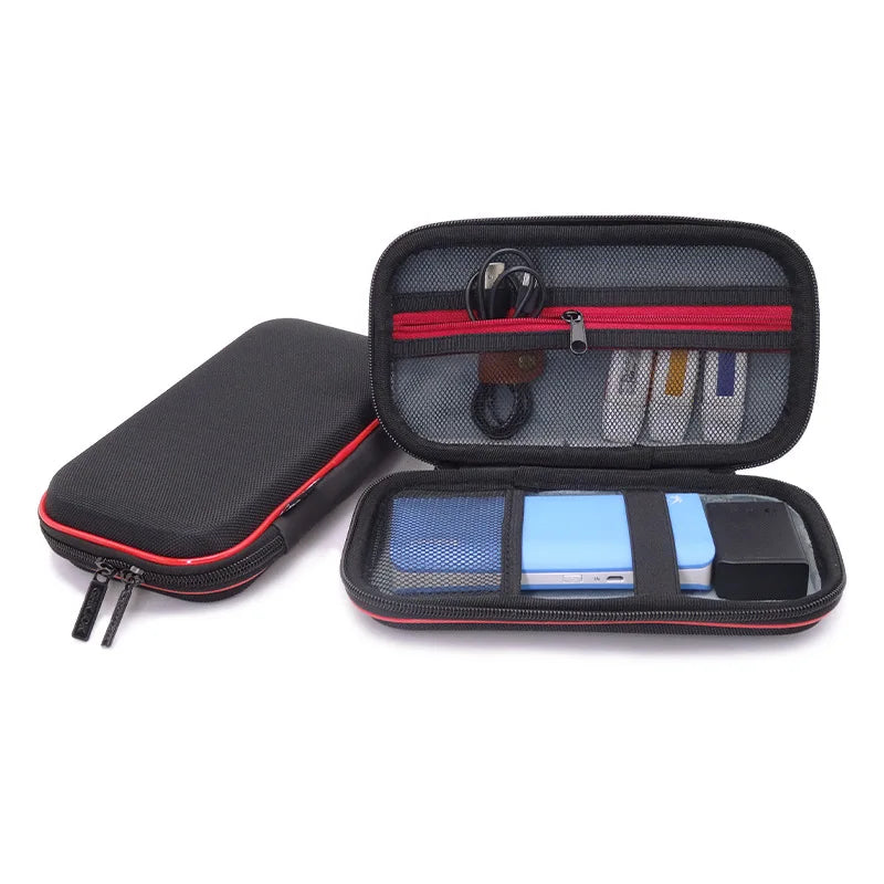 Hard Shell Carrying Storage Travel Case Bag ROMOSS Powerbank External Zpaxo Black Red