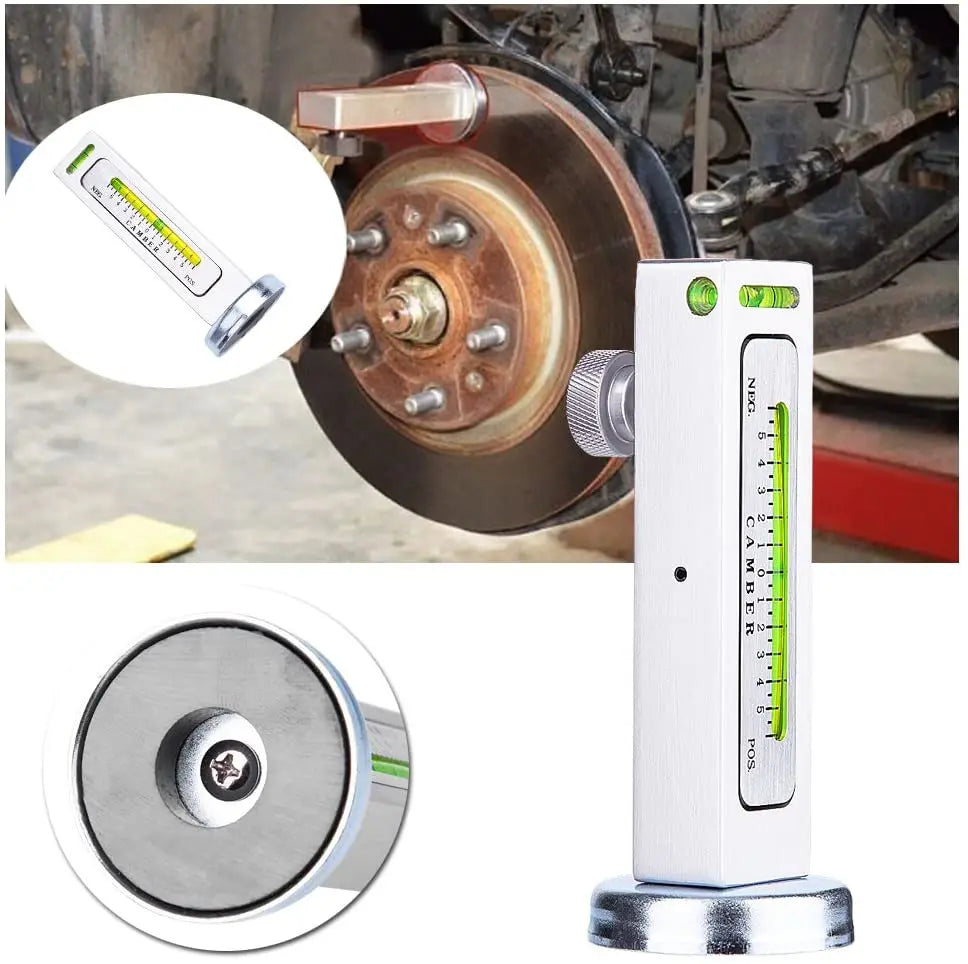 Car Four Wheel Alignment Magnetic Level Gauge Camber Setting Aid Tool