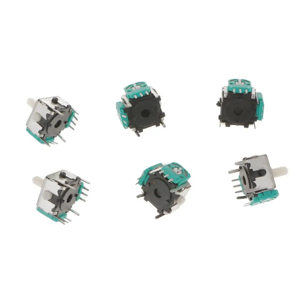 6x 3D Analog Joystick Stick Switch Replacement Nintendo Game Cube