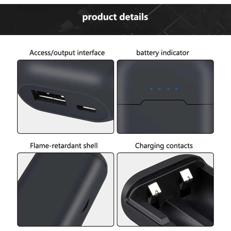 Welding 2x 18650 Battery Charger Box 5V 2A USB Fast Charging Power