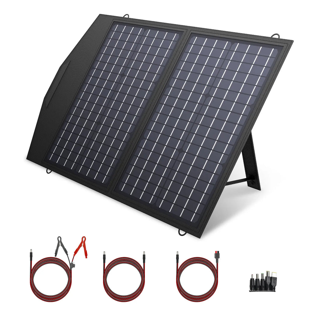 ALLPOWERS 400W 200W 140W 100W 60W Portable Solar Panel Waterproof Zpaxo 60W Russian Federation