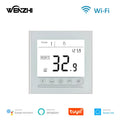 Thermostat WiFi Temperature Controller Water/Electric Floor Heating Gas Boiler Tuya Smart Life App Works with Alexa Google Home Zpaxo WZ-MK72-GB