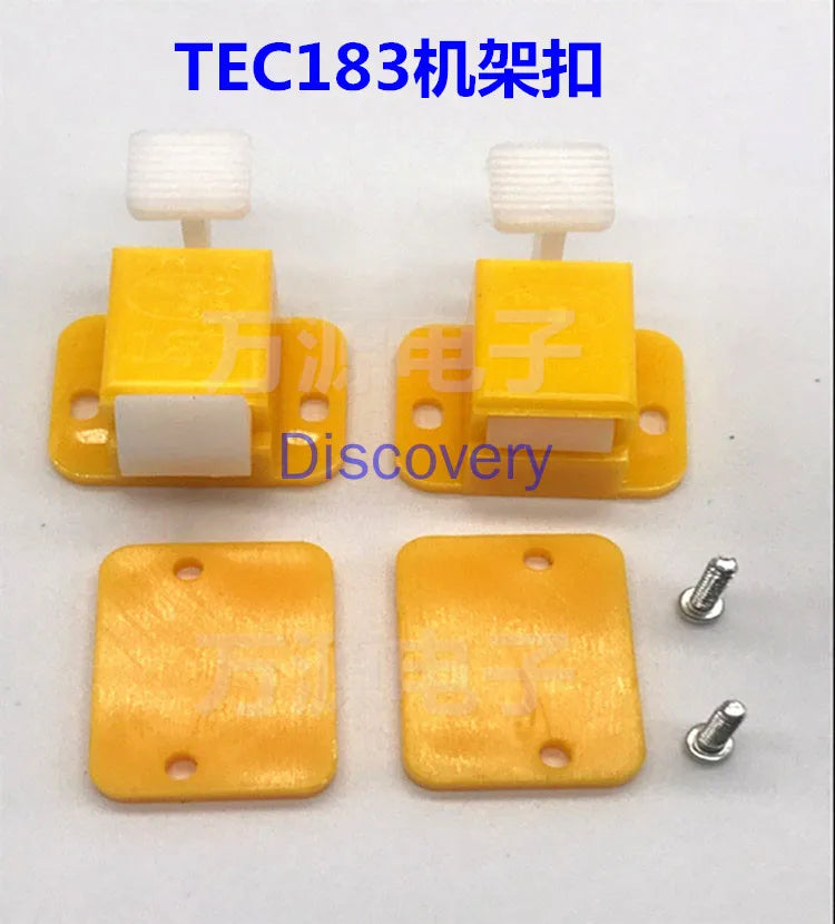 TEC183 Yellow Rack Buckle Huarong Long and Short Mouth Buckle Press Plate Buckle Fixture Test Rack Accessories Zpaxo