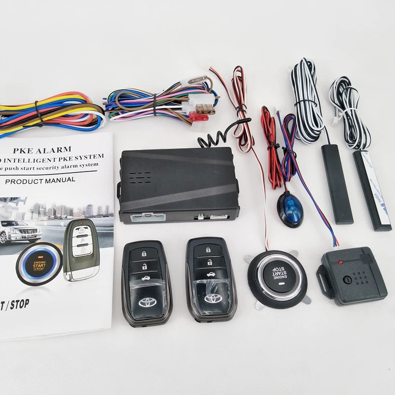 Universal Anti-theft System 12V Remote Start Control Keyless Entry