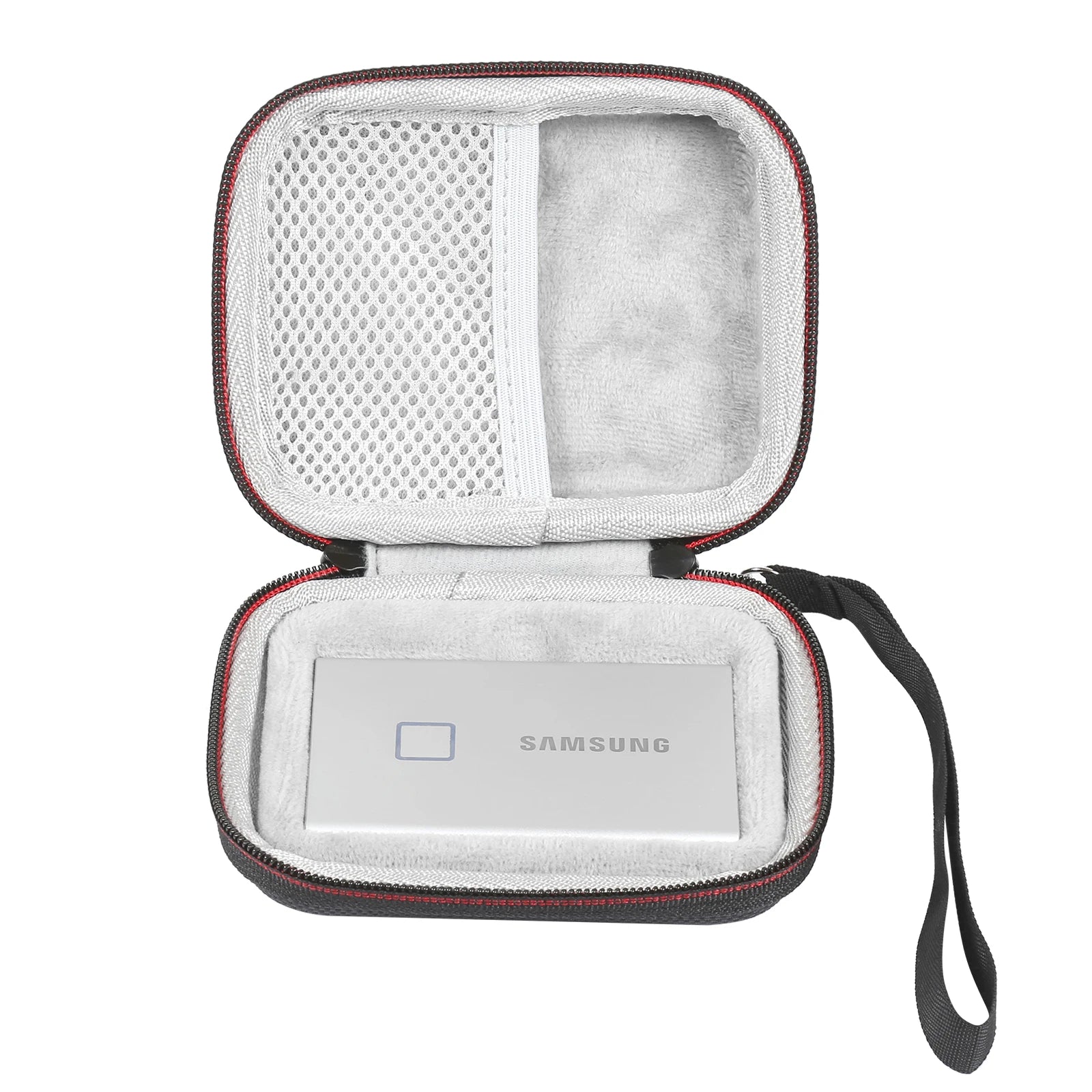Portable SSD 250GB 500GB 1TB 2TB USB 3.1 Type C Hard Eva Shockproof Carry Cover Case for Samsung T7 / T7 touch Zpaxo