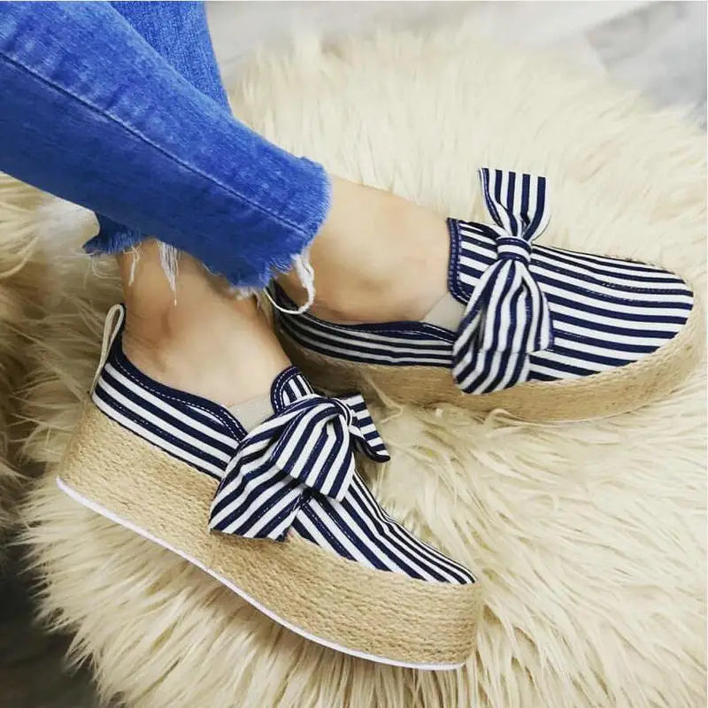Espadrilles Women Flats Shoes Autumn Fashion Slip On Casual Ladies Shoes thick bottom Lazy Loafers Female Espadrilles Zpaxo 1 35