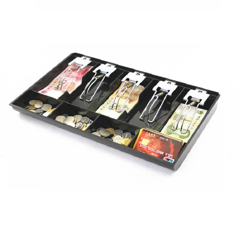 Money Counter Case Plastic Metal Hard Cash Register Box Classify Zpaxo
