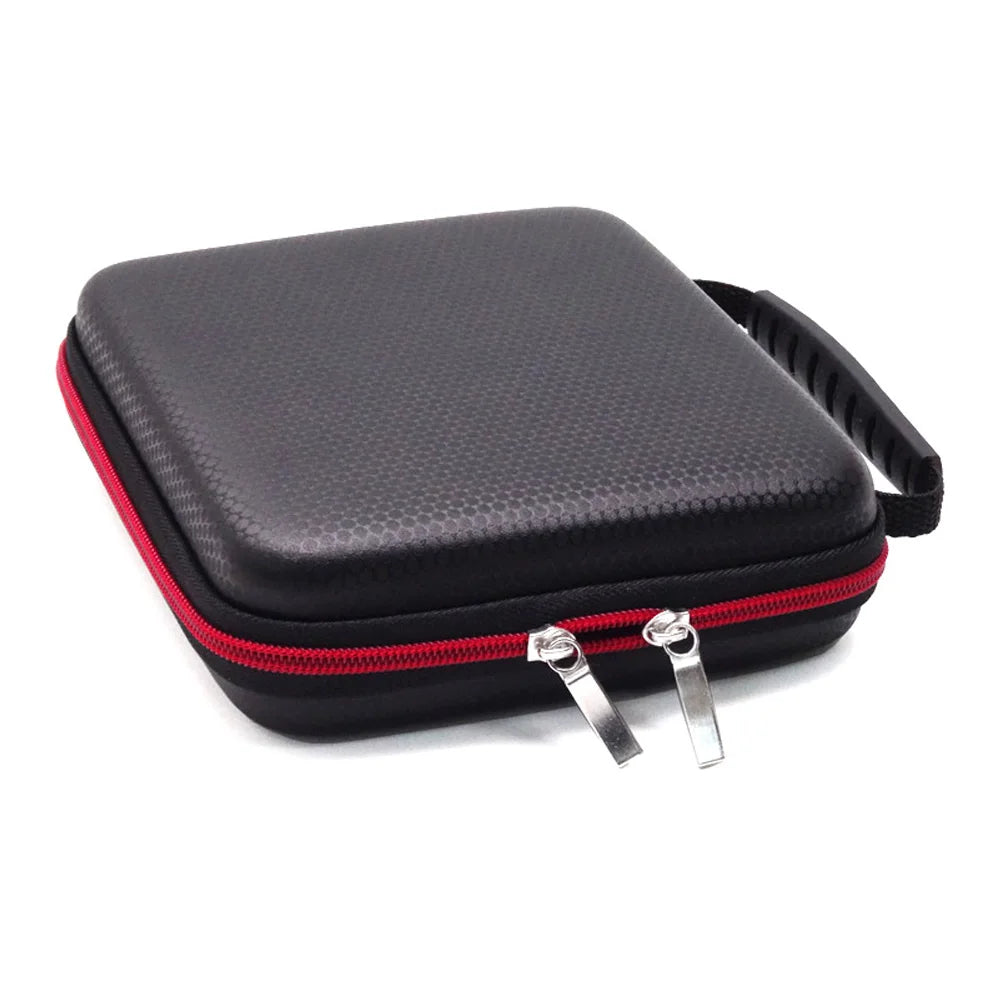 Carrying Case Hard Drive Disk Wifi HDD SSD Cable Pen Zipper Zpaxo