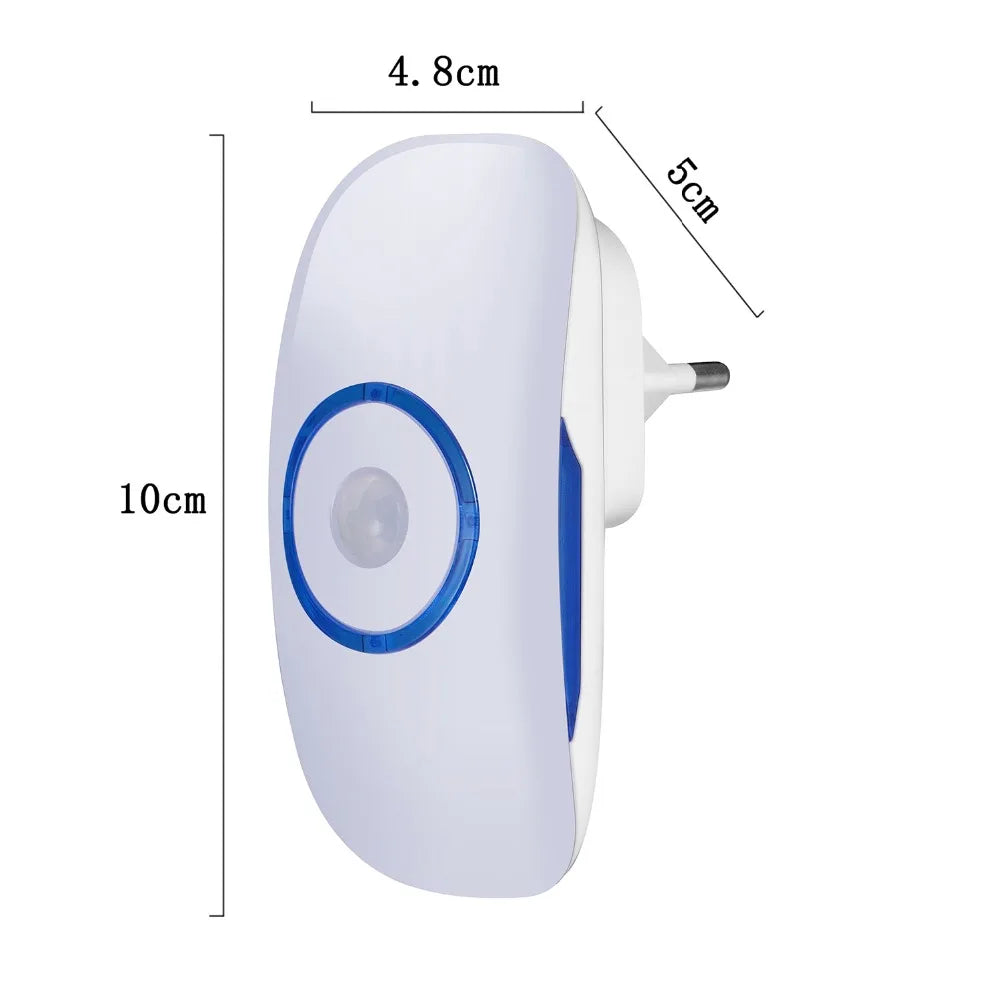 AC 90-260V 3.6W LED Body Motion Sensing Bright Night Lighting Auto Human Induction Sensor Lamp Lights US EU PLUG availble Zpaxo