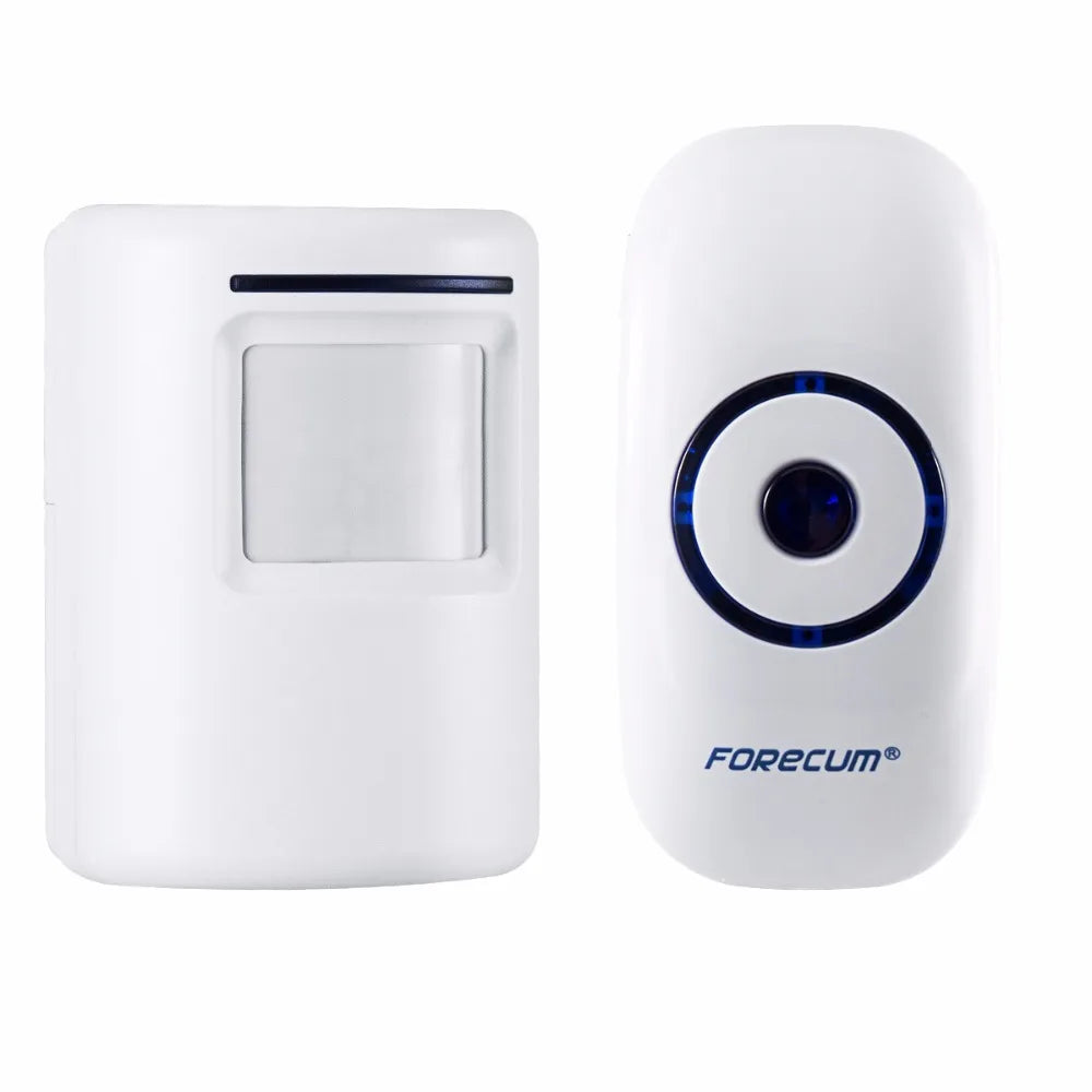 Wireless Digital Door Bell Motion Sensor Alarm with Infrared Detector Induction Motion Sensor Door Chime Alarm Zpaxo
