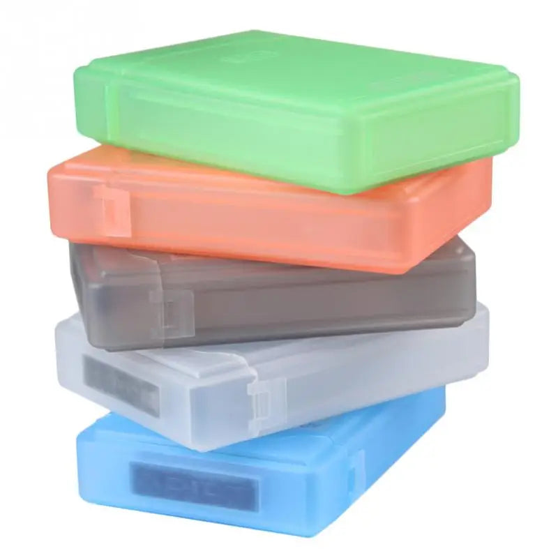 IDE SATA HDD Caddy Case External Hard Drive Disk Storage Box Zpaxo green