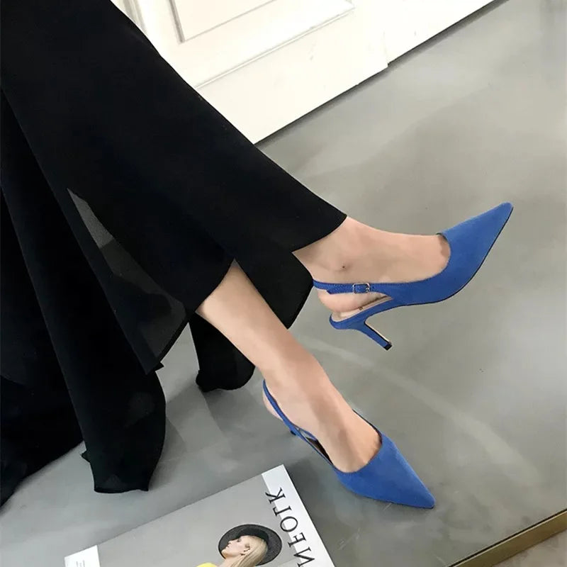 Women shoes Elegant Multicolor Suede Sexy Red High Heels Pumps & Sandals Dress Party OL Pump Valentine women party shoes Zpaxo