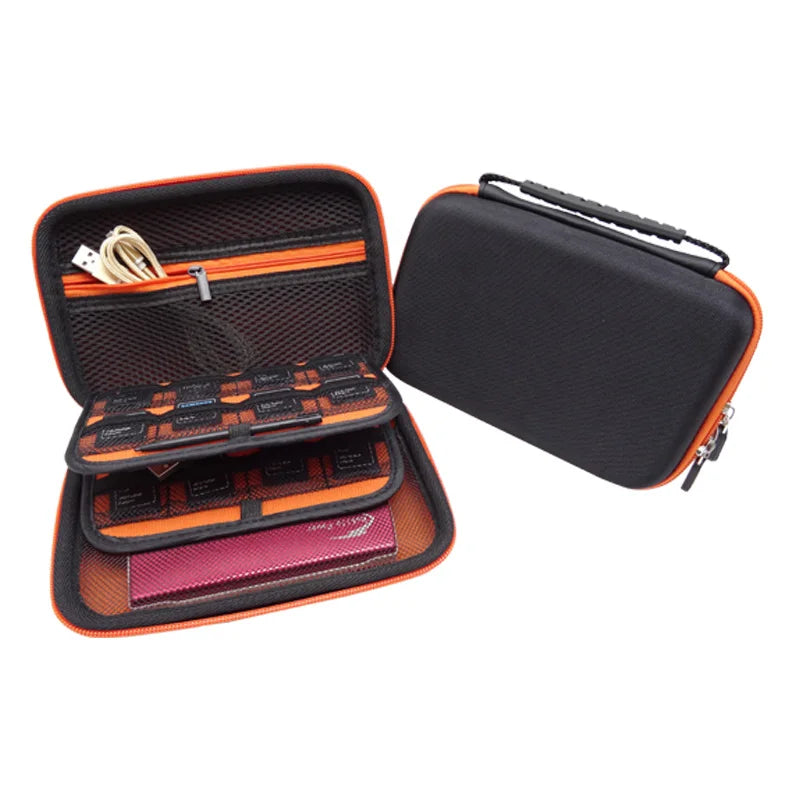 EVA Storage Bag Case Power Bank Travel Carrying Cover Hard Drive SSD Zpaxo