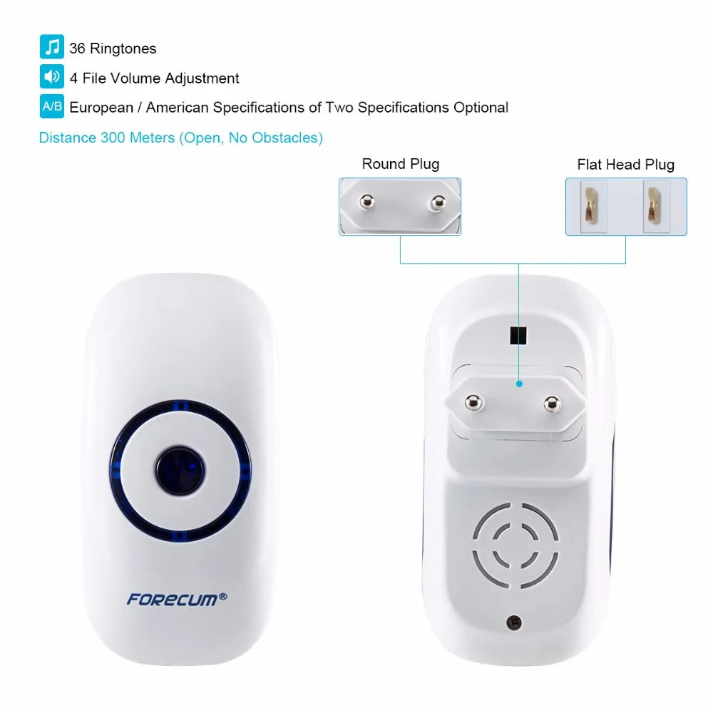 Wireless Digital Door Bell Motion Sensor Alarm with Infrared Detector Induction Motion Sensor Door Chime Alarm Zpaxo