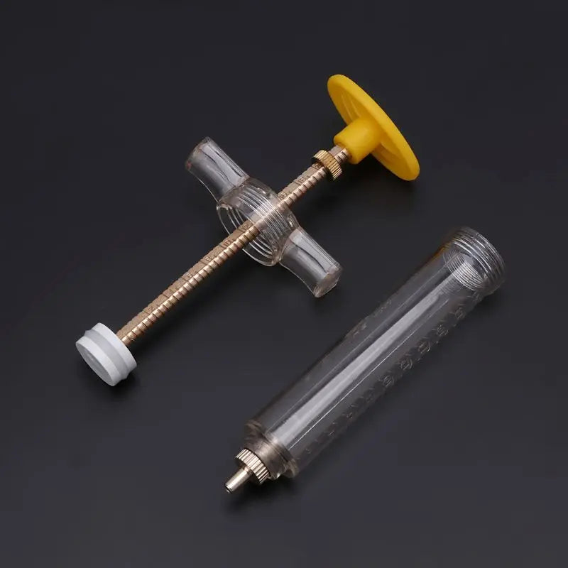 10 Parrot Chick Feeder Copper Head Syringe Hose Birds Feeding