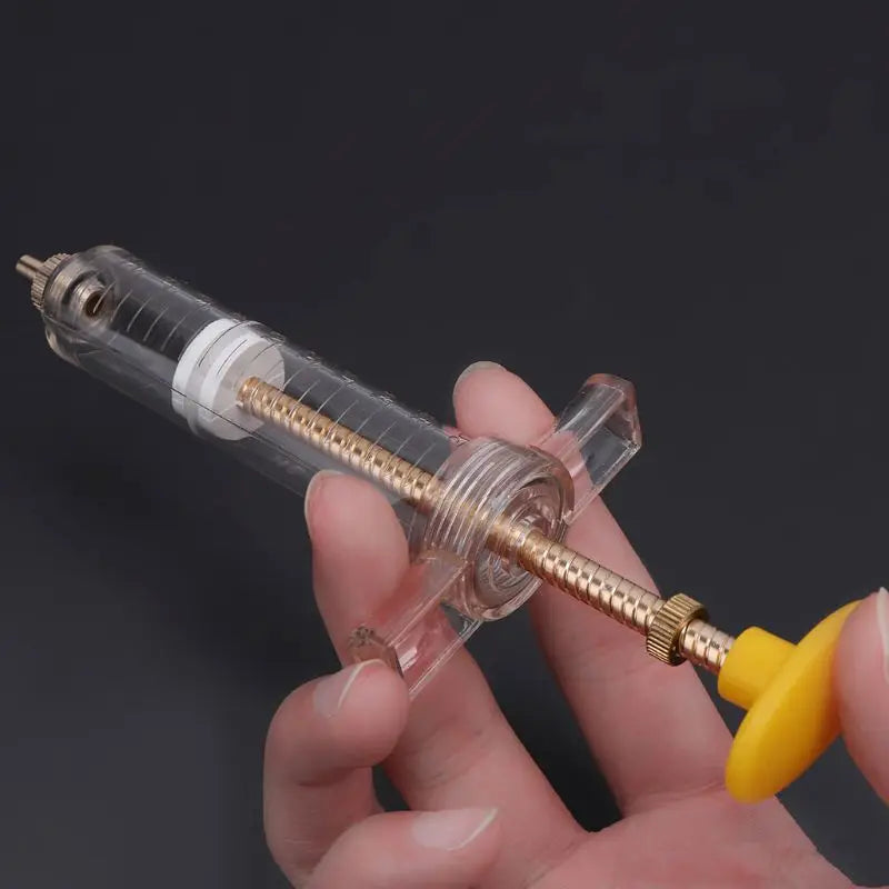 10/20ml Parrot Chick Feeder Copper Head Syringe Hose Birds Feeding Syringe Injector Supplies Bird Feeders Zpaxo