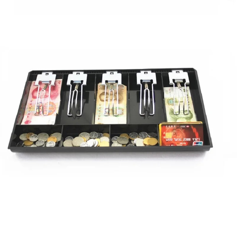 Money Counter Case Plastic Metal Hard Cash Register Box Classify Zpaxo