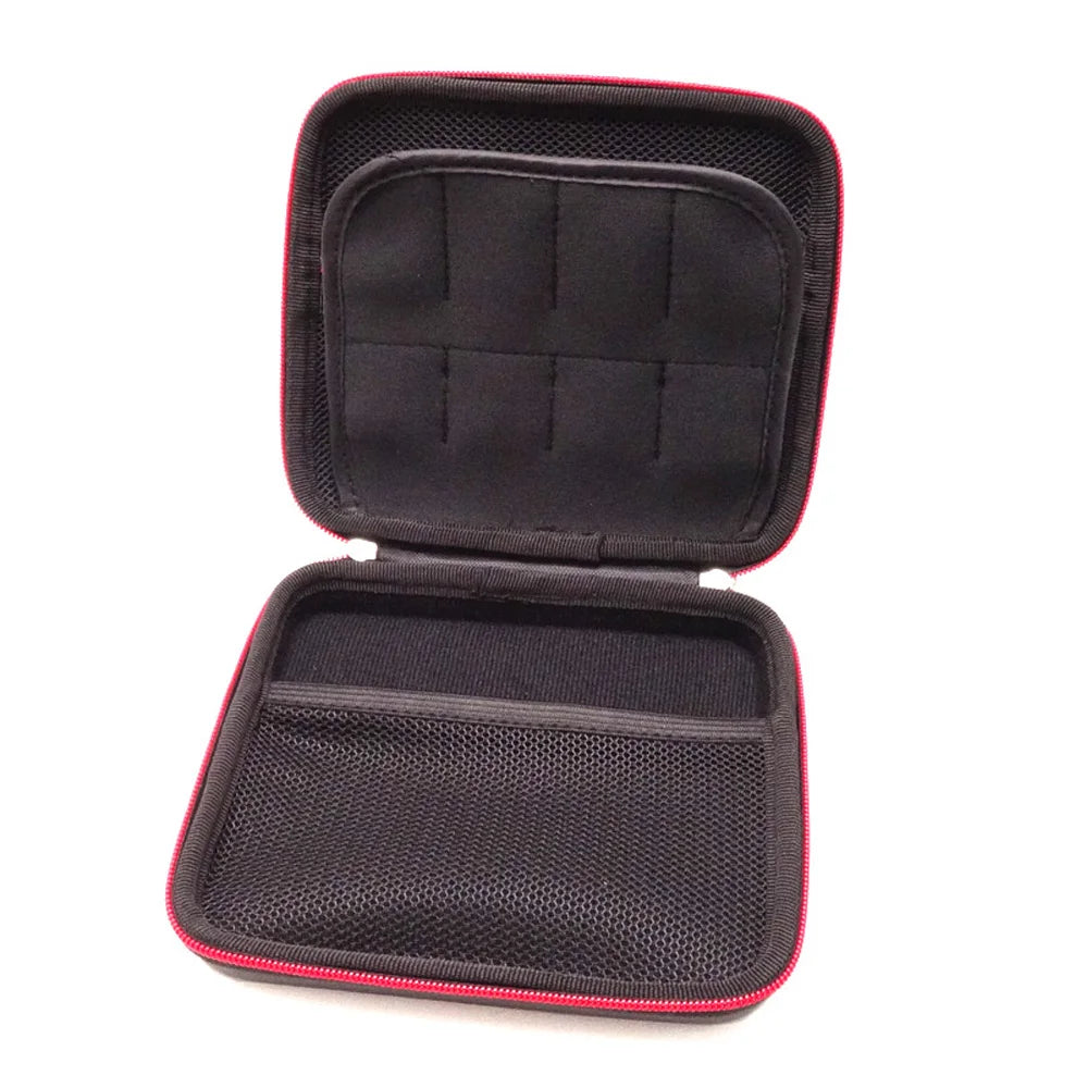 Carrying Case Hard Drive Disk Wifi HDD SSD Cable Pen Zipper Zpaxo