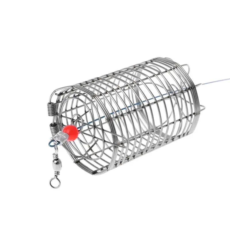 Aquarium Shrimp Small Bait Feeder Cage Dry Spinach Feeding Basket