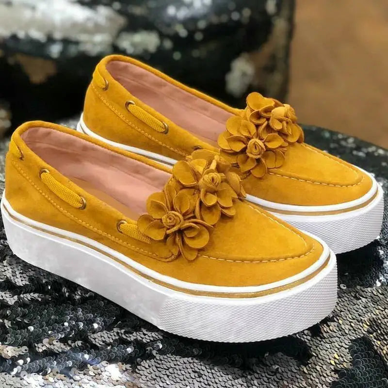 Espadrilles Women Flats Shoes Autumn Fashion Slip On Casual Ladies Shoes thick bottom Lazy Loafers Female Espadrilles Zpaxo