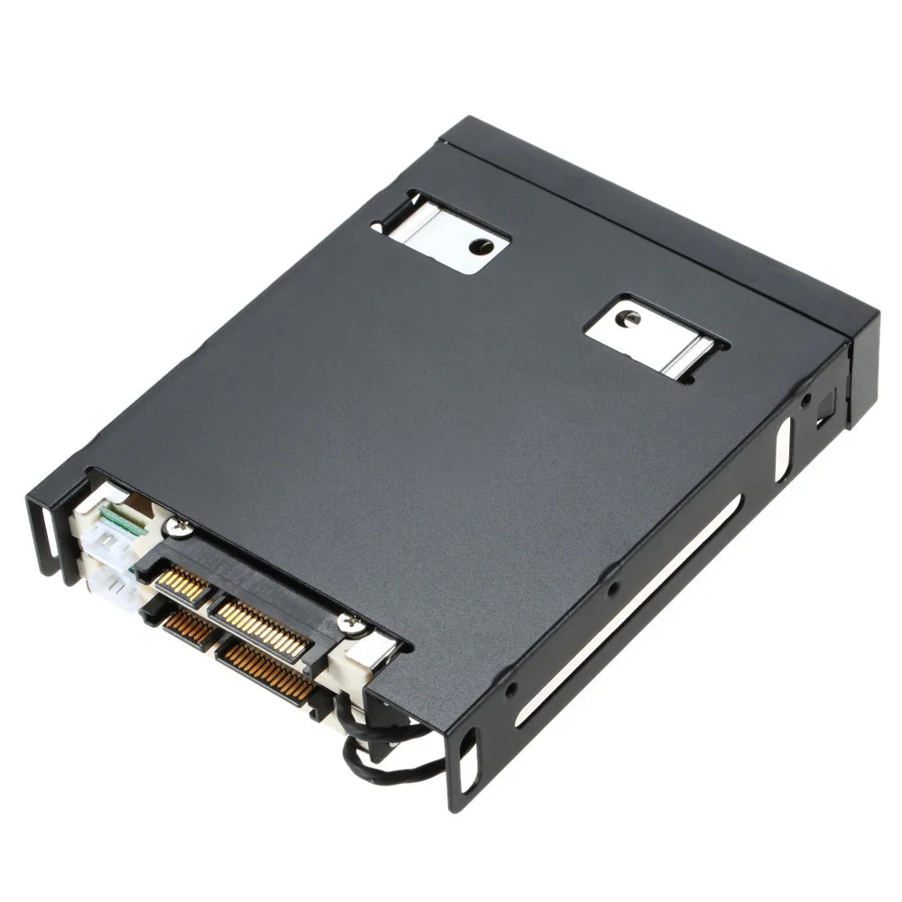 Dual Bay 2.5" Inch SATA III Hard Drive HDD & SSD Tray Caddy Internal Mobile Rack Enclosure Docking Station Hot Swap for desktop Zpaxo