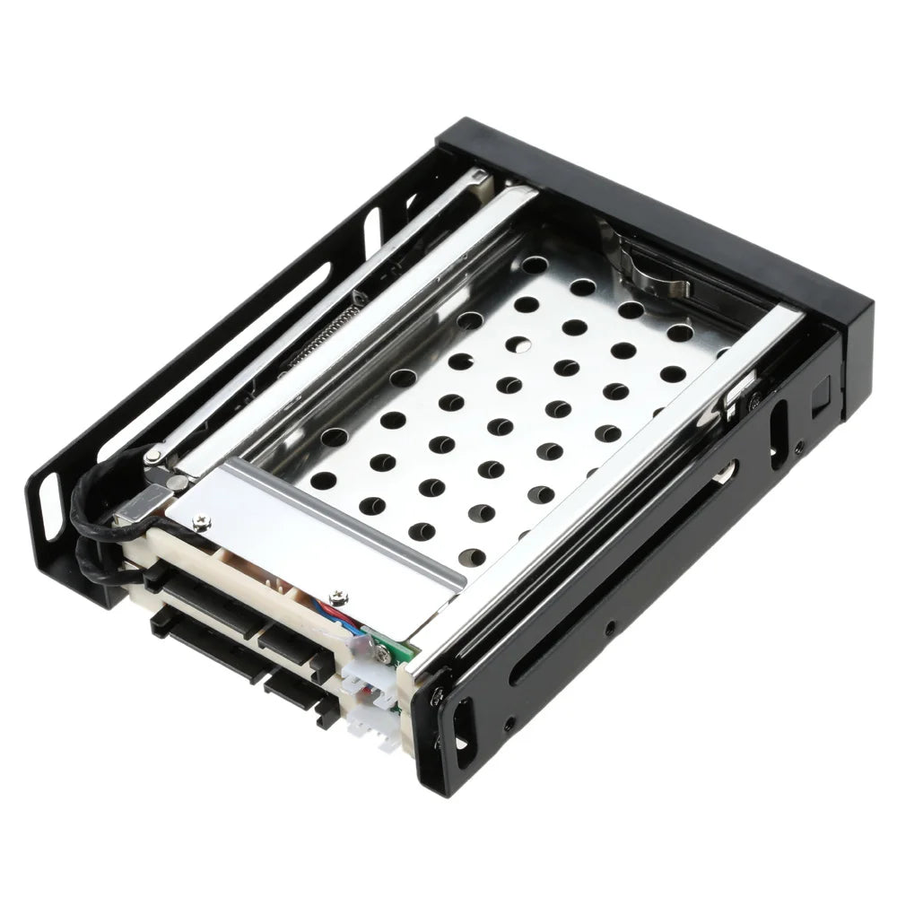 Dual Bay 2.5" Inch SATA III Hard Drive HDD & SSD Tray Caddy Internal Mobile Rack Enclosure Docking Station Hot Swap for desktop Zpaxo