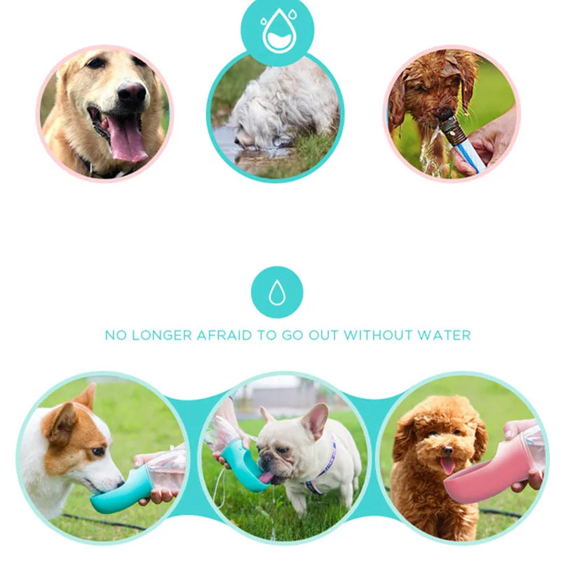 Portable Pet Cups Drinking Bottle Dog Cat Health Feeding Bottles