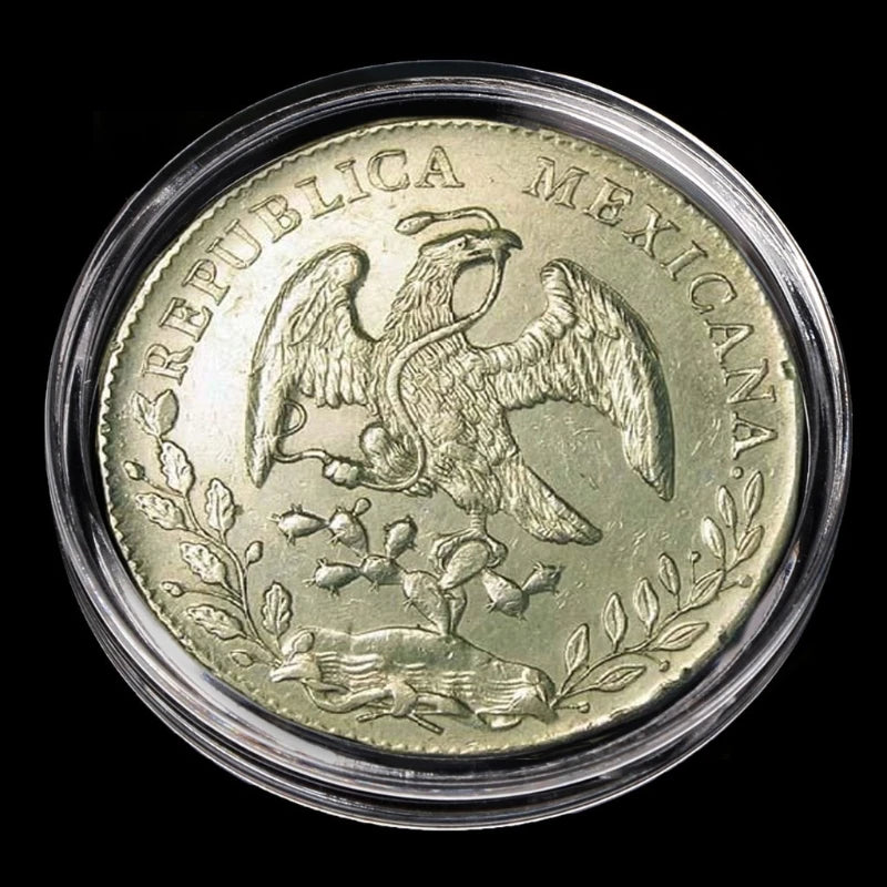 Clear Plastic Round Coin Holder Capsule Direct Fit American Silver