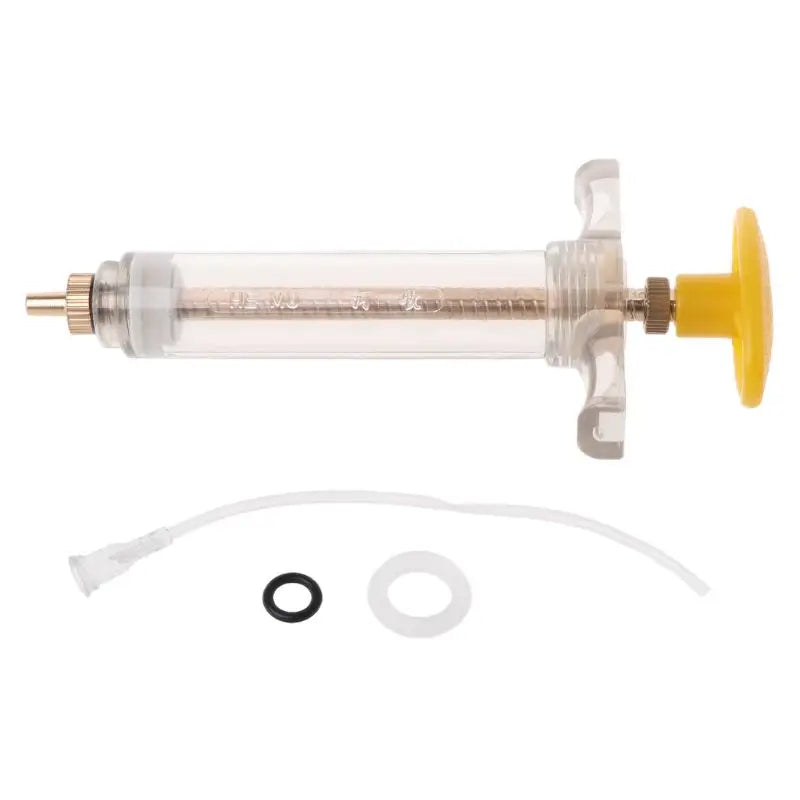 10/20ml Parrot Chick Feeder Copper Head Syringe Hose Birds Feeding Syringe Injector Supplies Bird Feeders Zpaxo 10ml