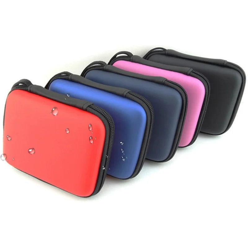 External Hard Drive Disk Portable Zipper Case Bag Pouch Protector 2 5 Zpaxo Black