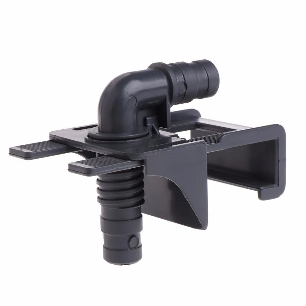 Aquarium Water Pipe Connector Fish Tank Mount Holder Inflow Outflow