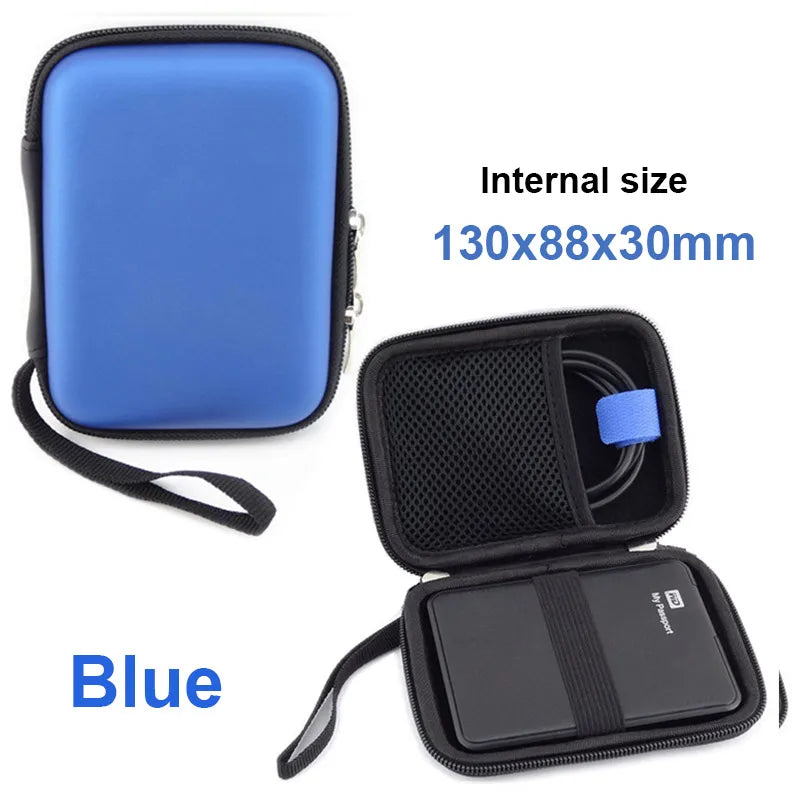 External Hard Drive Disk Portable Zipper Case Bag Pouch Protector 2 5 Zpaxo