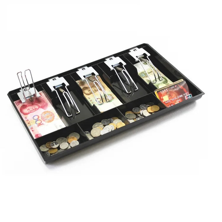 Money Counter Case Plastic Metal Hard Cash Register Box Classify Zpaxo